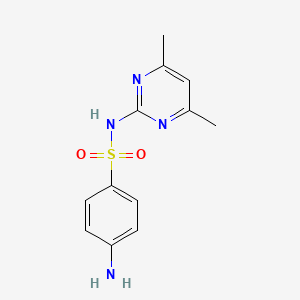 Сульфаметазин structure